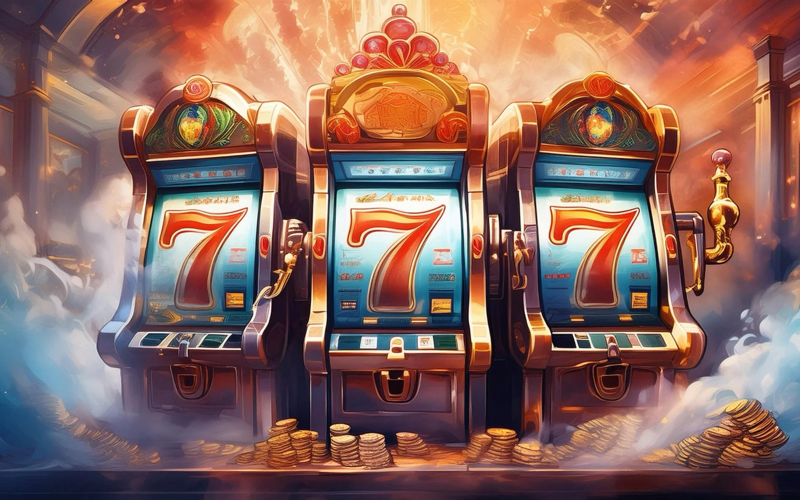 ภาพประกอบหน้าจอเกมและการติดตามผลรางวัล